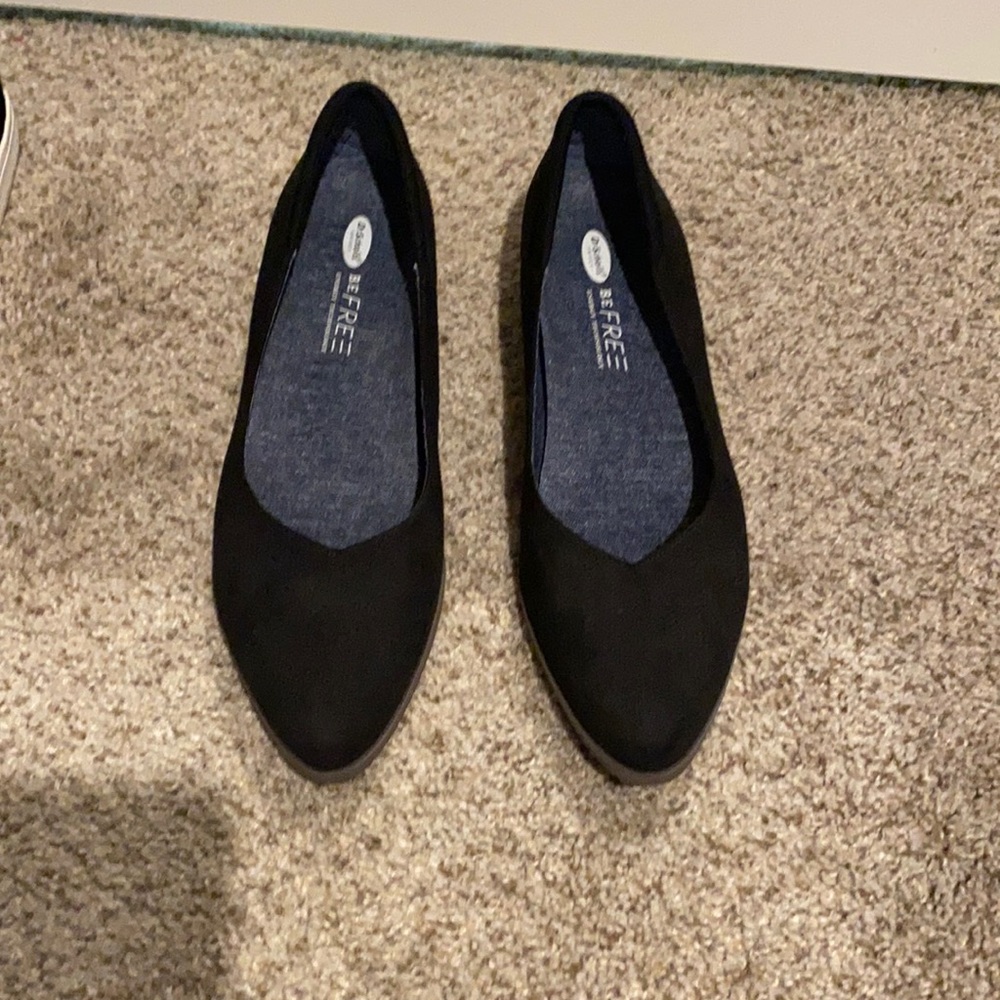 Dr. Scholl’s Black Flats